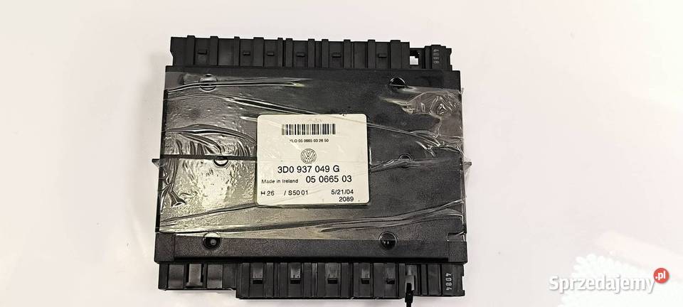 KOMPUTER VOLKSWAGEN PHAETON 3D0937049G Pozostałe kujawsko-pomorskie Lipno