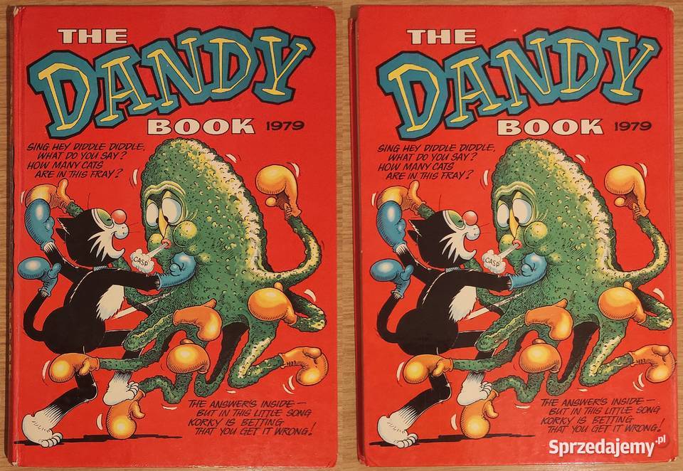 The Dandy Book 1979 kultowy komiks z 1978 r Komiksy mazowieckie Warszawa