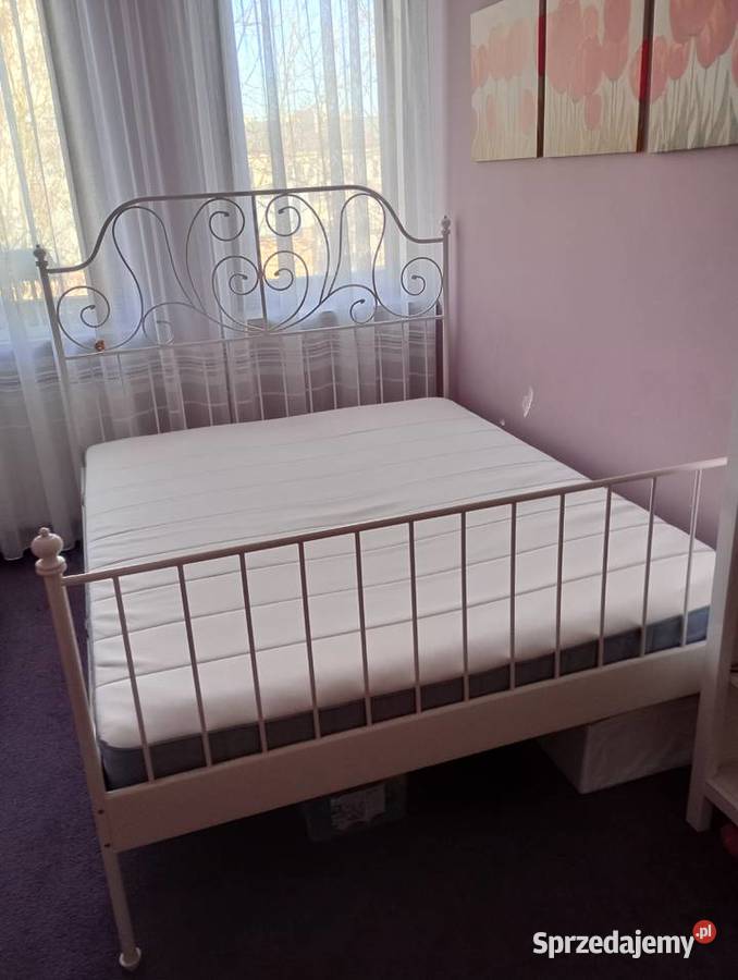 Łóżko z materacem Ikea 160x200 Łóżka mazowieckie Warszawa