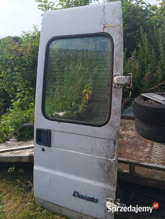Drzwi tylne skrzydełka Fiat Ducato II Boxer Drzwi wielkopolskie Krotoszyn
