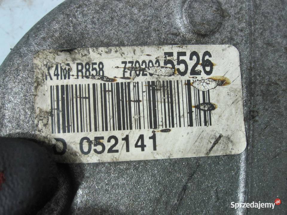 SCENIC 16 16V K4M858 110 10r osłona rozrządu Osłony silnika