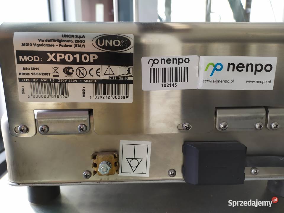 Kontakt grill UNOX XP010P powierzchnia gładka Kazuń Polski