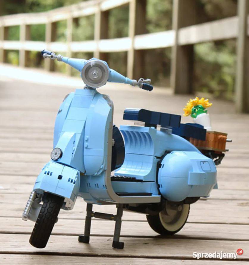 Klocki skuter VESPA 125 Piaggio rzymskie wakacje Pobiedziska