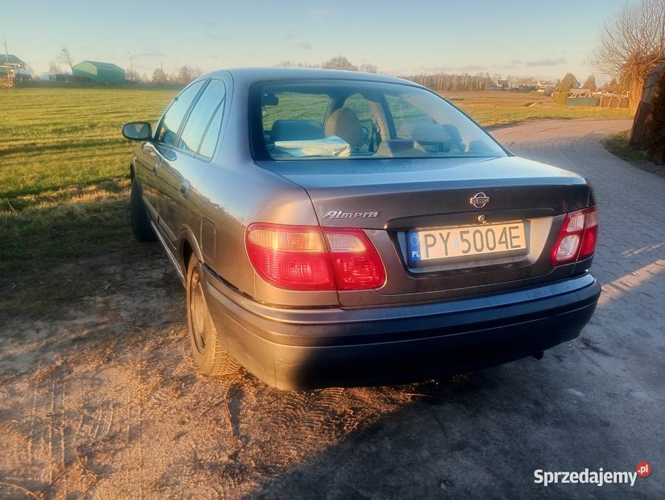 Nissan Almera 15 benzyna 2002 Starogard Gdański sprzedam