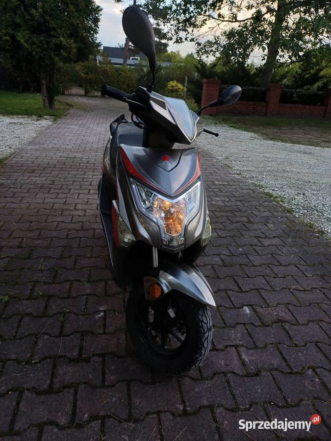 Romet 727 Premium 50cc EURO 4 srebrny łódzkie Przygoń