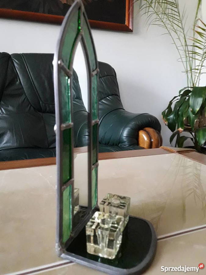 Witraż świecznik Alison Keers lubelskie Janów Lubelski