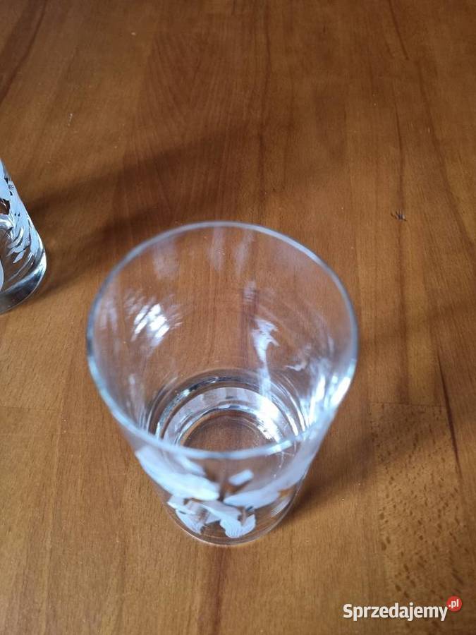 Szklanki w kwiaty 4 przezroczysty Warszawa