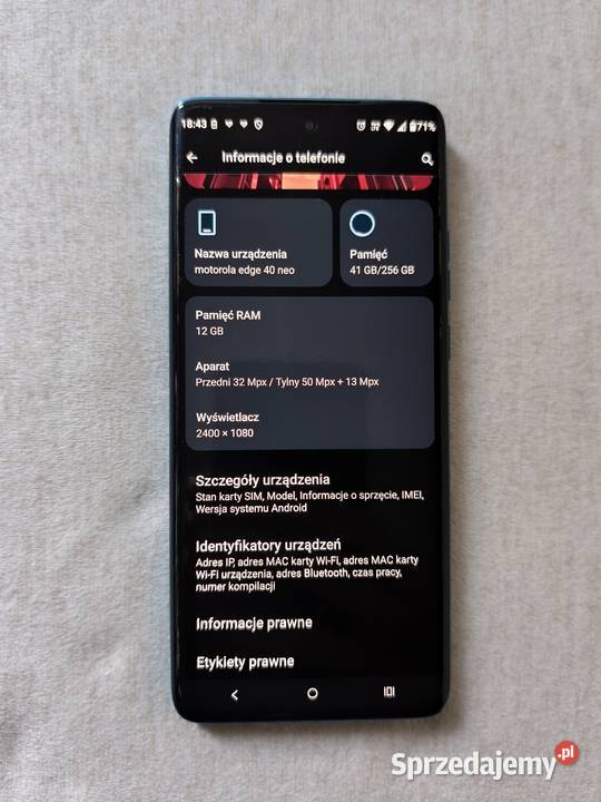 Motorola Edge 40 Neo Białystok