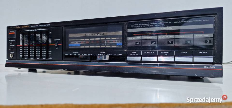Wzmacniacz amplifier Studio Standard Fisher Międzychód