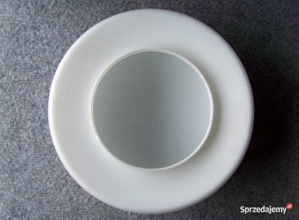 Lampa Plafon Szklany Klosz Okrągły PRL Zakopane