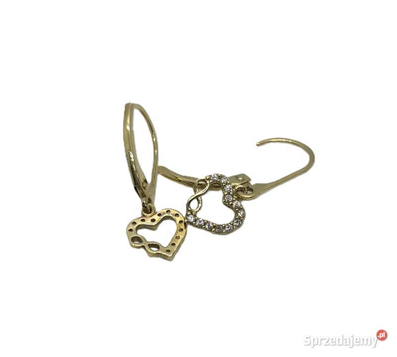 Złote Kolczyki pr 585 126g Elbląg