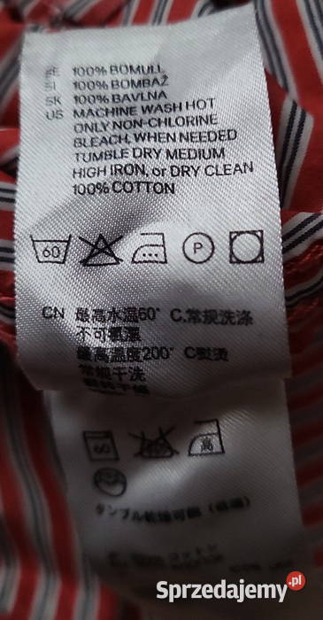 Koszula męska 100 bawełna Rozmiar XL Radom