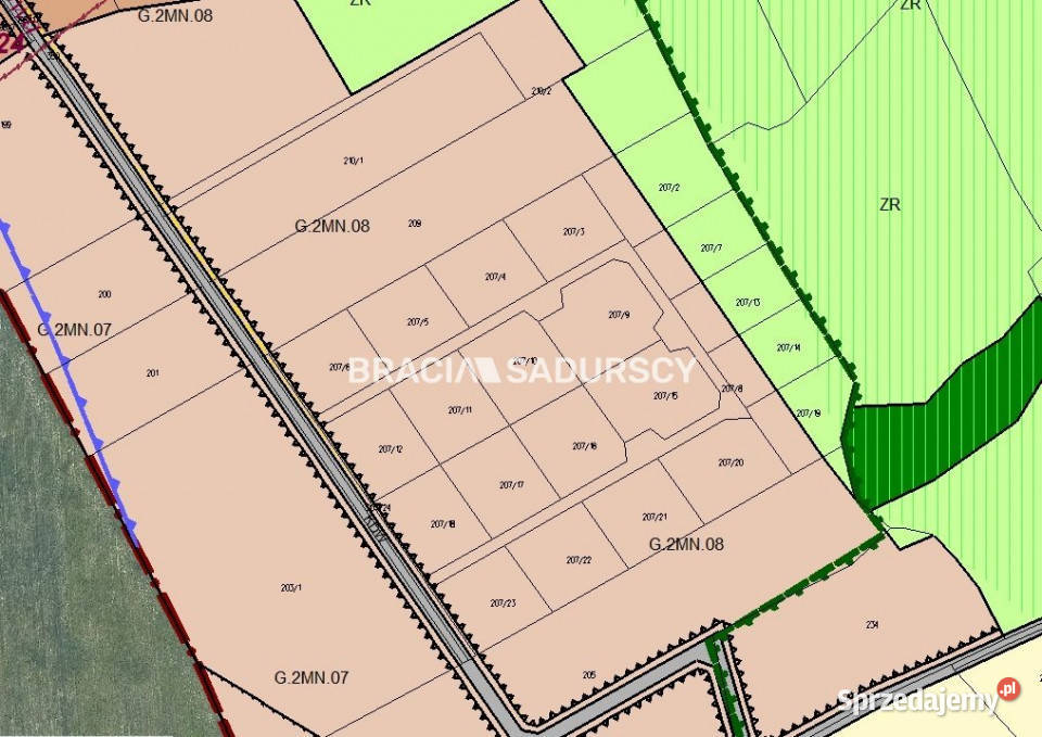 Działka 30420m2 Młodziejowice Sprzedaż