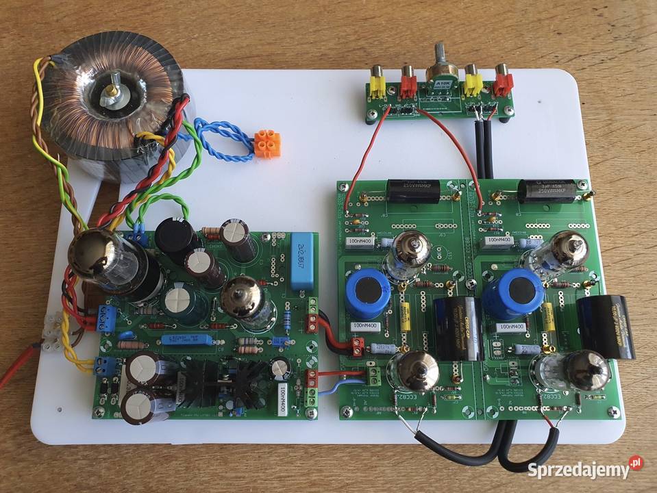 DIY Przedwzmacniacz Lampowy ECC82 ECC88 KIT Piaseczno