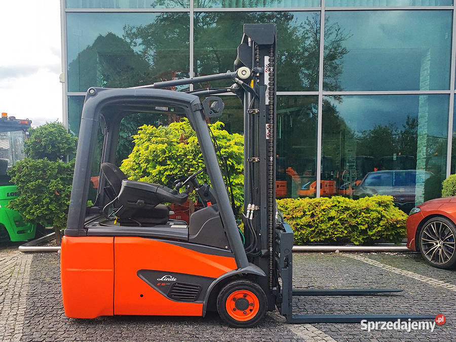 Wózek widłowy elektryczny Linde E16C02 16 t małopolskie