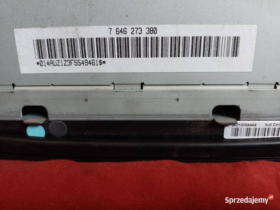 radio audi concert mp3 TT 8j Car audio Bolszewo