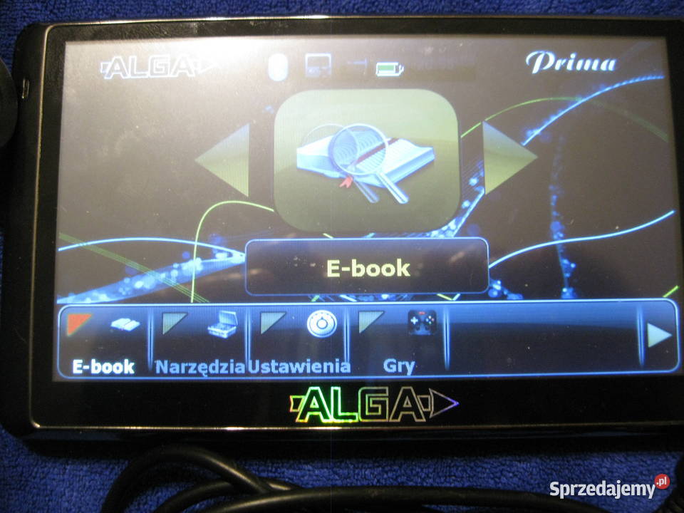 Nawigacja Alga 6005 BTHD 7 GPS i akcesoria