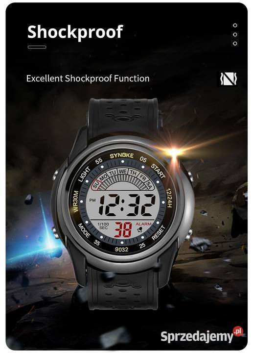 Zegarek elektroniczny męski damski cyforwy LED Gorzów Wielkopolski