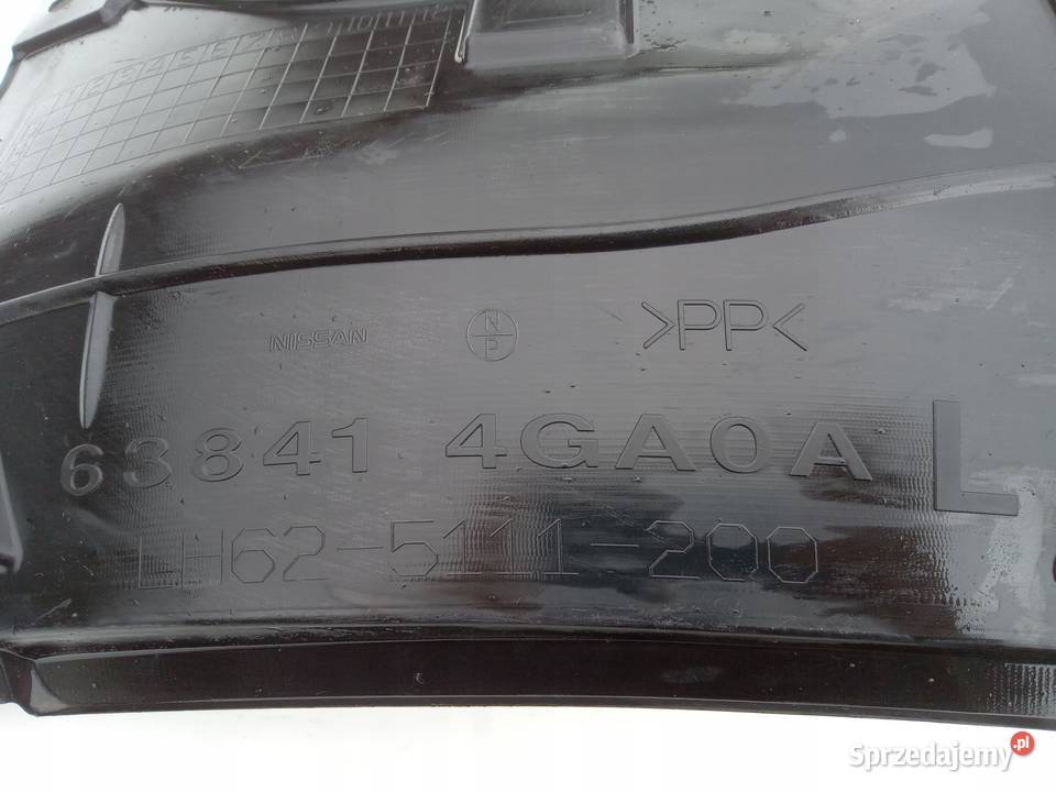 NADKOLE LEWY PRZÓD CZĘŚĆ TYLNA INFINITI Q50 Nowy Tomyśl