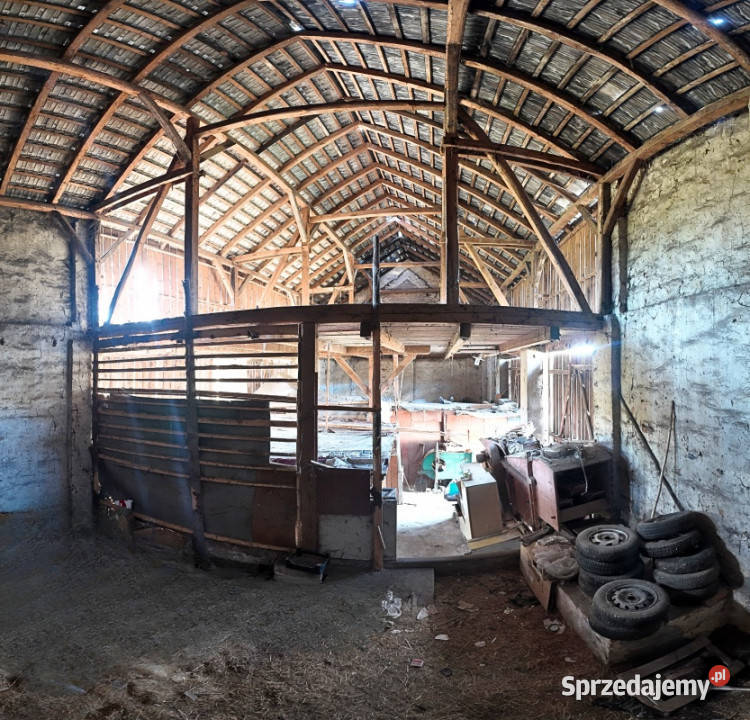 Miejsce marzenie Dom stodoła zabudowa zagrodowa 1660m2 Sprzedaż Klisino sprzedam