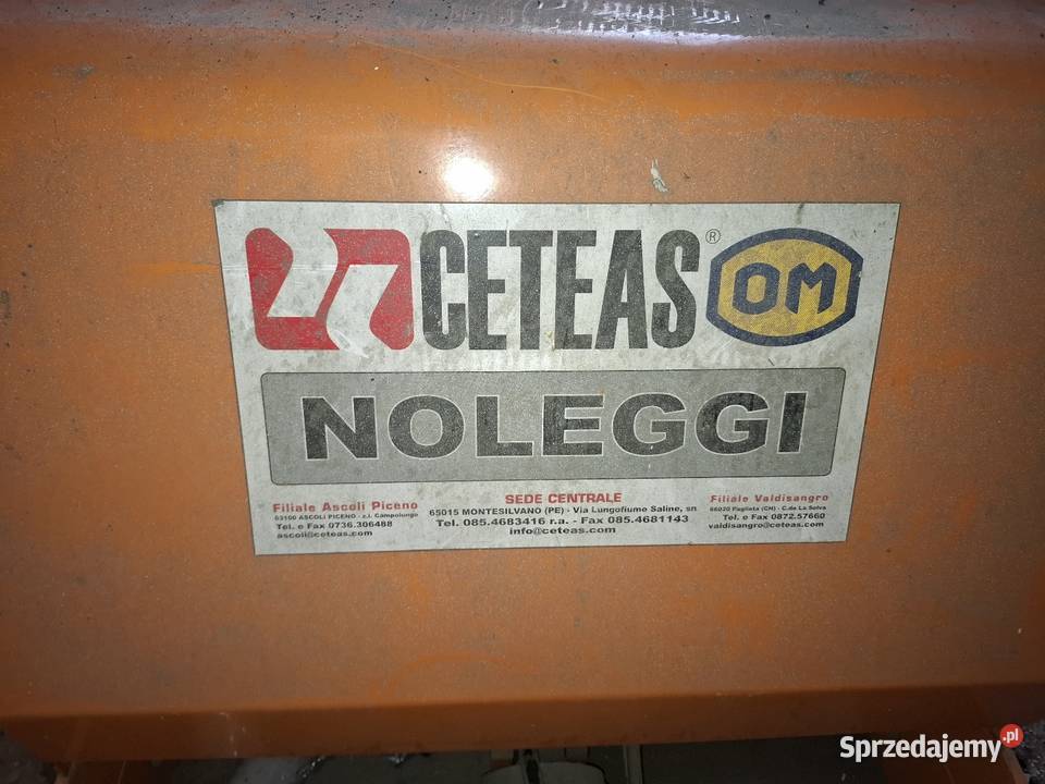 Paleciak elektryczny OM Ceteas elektryczny Motoryzacja Targoszyn sprzedam