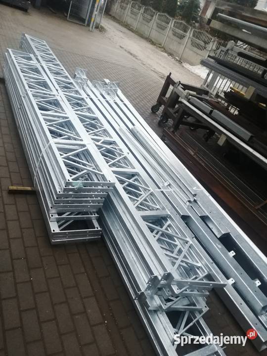 Konstrukcja Stalowa Dwuspadowa 6m x 12m Wiata Rawa Mazowiecka