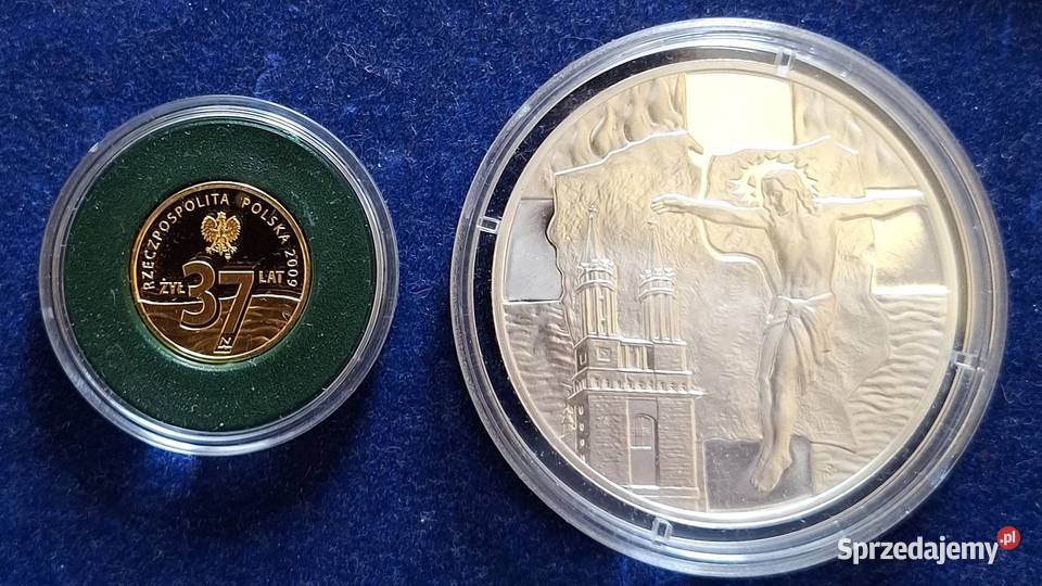 Zestaw Kolekcjonerski Moneta Au 37 Numizmat Ag