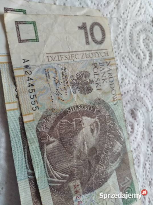 Banknoty kolekcjonerskie 10zl Numizmatyka Kraków