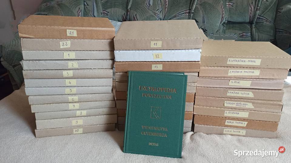 Encyklopedia Powszechna wydawnictwa Gutenberga Książki naukowe i popularnonaukowe Laski Dworskie