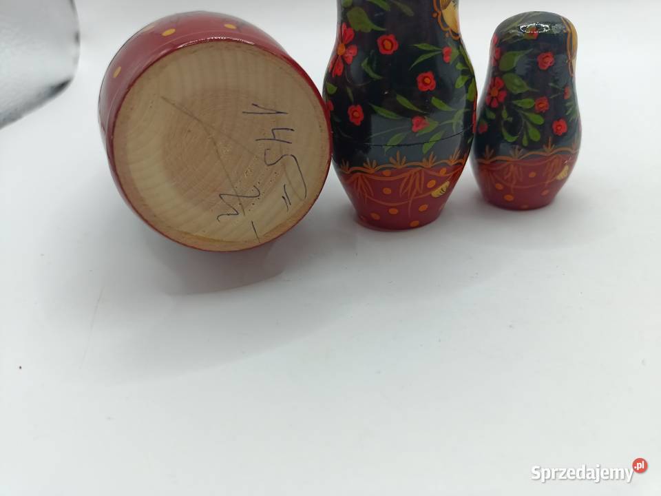 Matrioszka baba w babie ręcznie robione lalki lubelskie