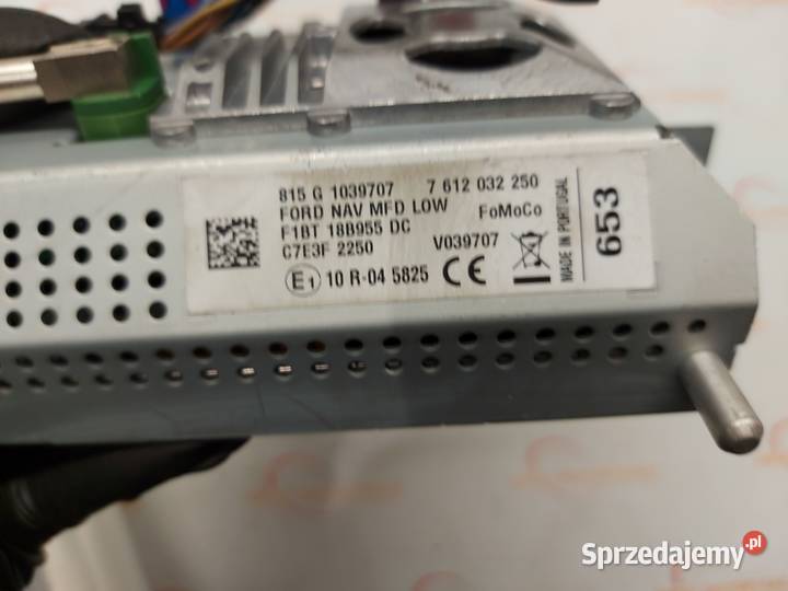 FORD FIESTA 16r ekran wyświetlacz F1BT18B955DC Kielce sprzedam