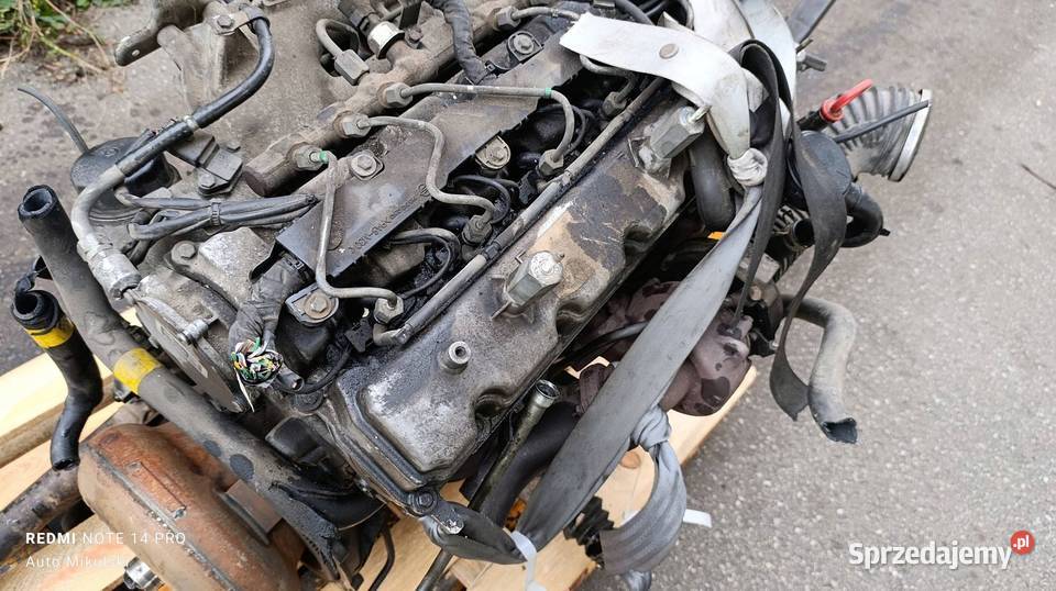 SILNIK D27DT SSANGYONG REXTON 27 TD KOMPLETNY Rudziniec