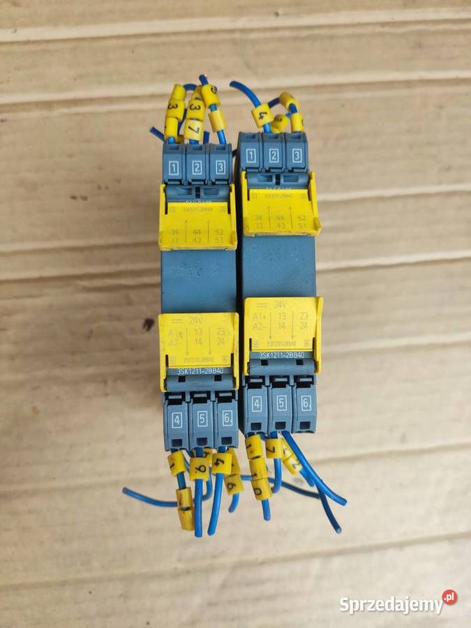 Przekaźniki Bezpieczeństwa Siemens 3sk12112bb40 Kotlin sprzedam