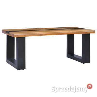 vidaXL Stolik kawowy 100x50x40 lite drewno Warszawa