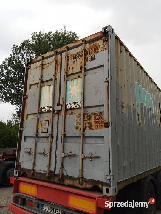 Kontenery 40HC UŻYWANE WARSZAWA
