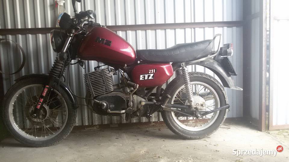 MZ ETZ 251 45000km lubelskie Zamość