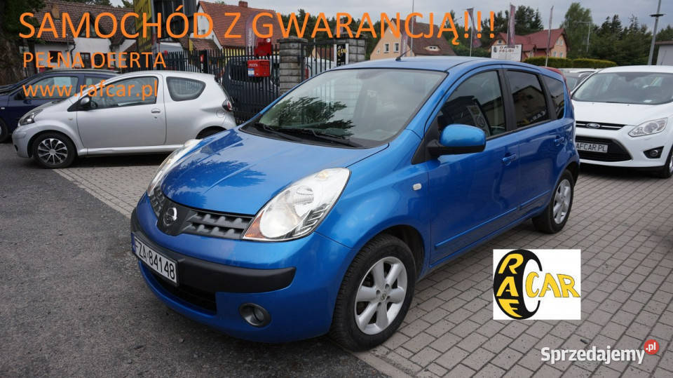 Nissan Note zarejestrowany ubezpieczony Zielona Góra