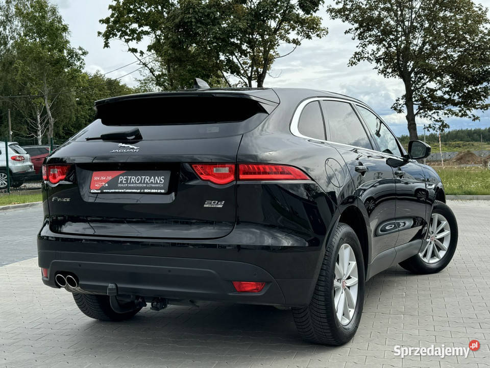 Jaguar FPACE 20 180 LED Automat 4x4 Nawigacja czujnik zmierzchu Mrągowo