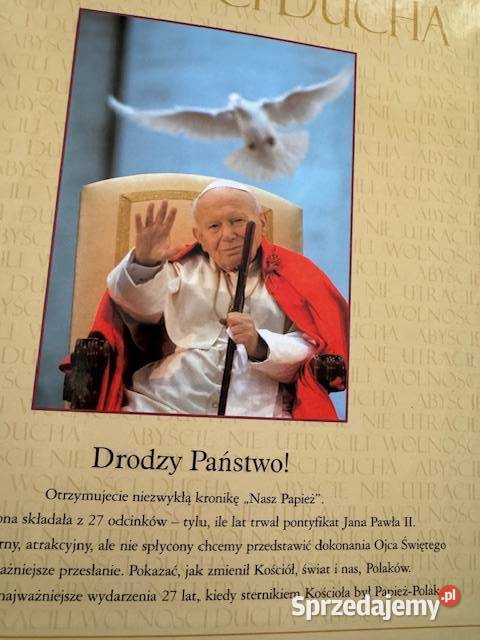 Czasopisma z czasów PRL kronika Nasz Papież Częstochowa