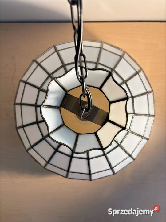 LAMPA witrażowa sufitowa Warszawa sprzedam