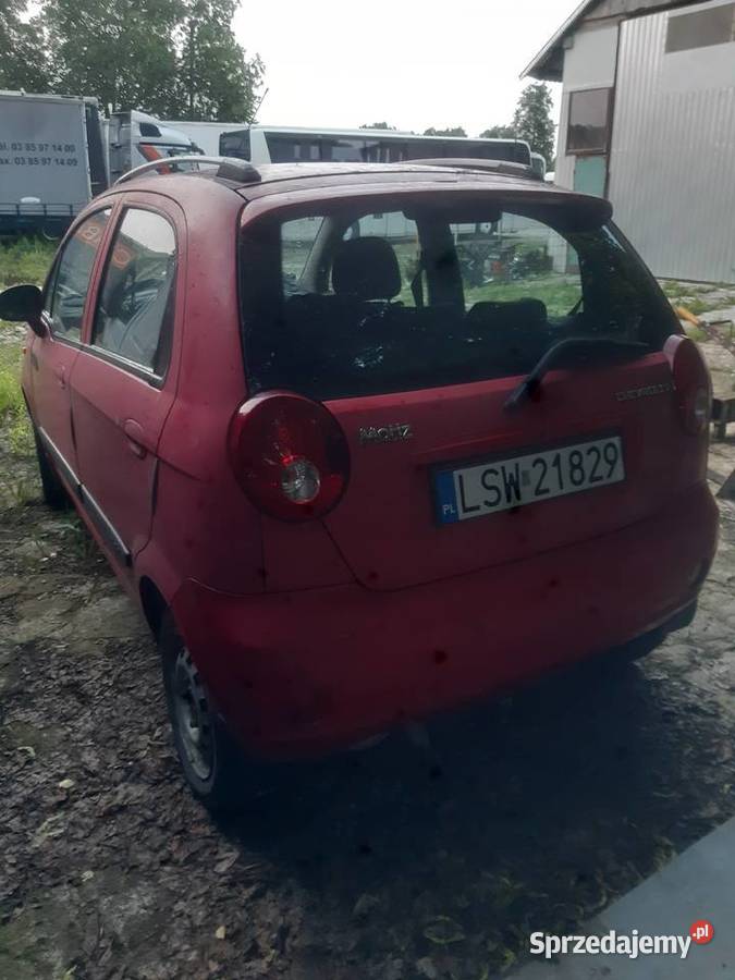 Chevrolet matiz na wrakrace Biała Podlaska