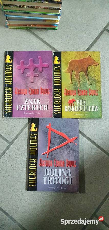 Sherlock Holmes 3 tomy Arthur Conan Doyle Łódź