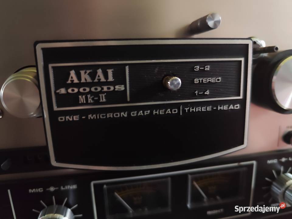 części magnetofonu Akai 4000DS mkII Grabowo