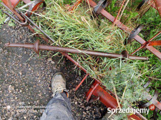 Drapak agregat z belka zaczepową 48m składany łódzkie Lutosławice Rządowe