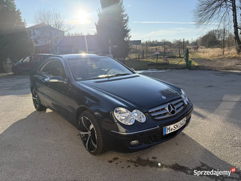Mercedes clk 200 okazja NOWY ROZRZĄD I PEŁEN małopolskie Nowa Góra sprzedam