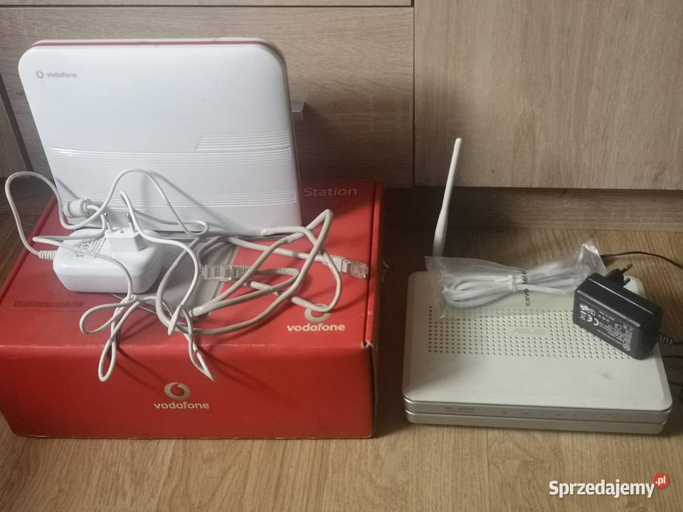 Rutery 2 Asus WL600 Vodafone HG553 router Krzyż Wielkopolski