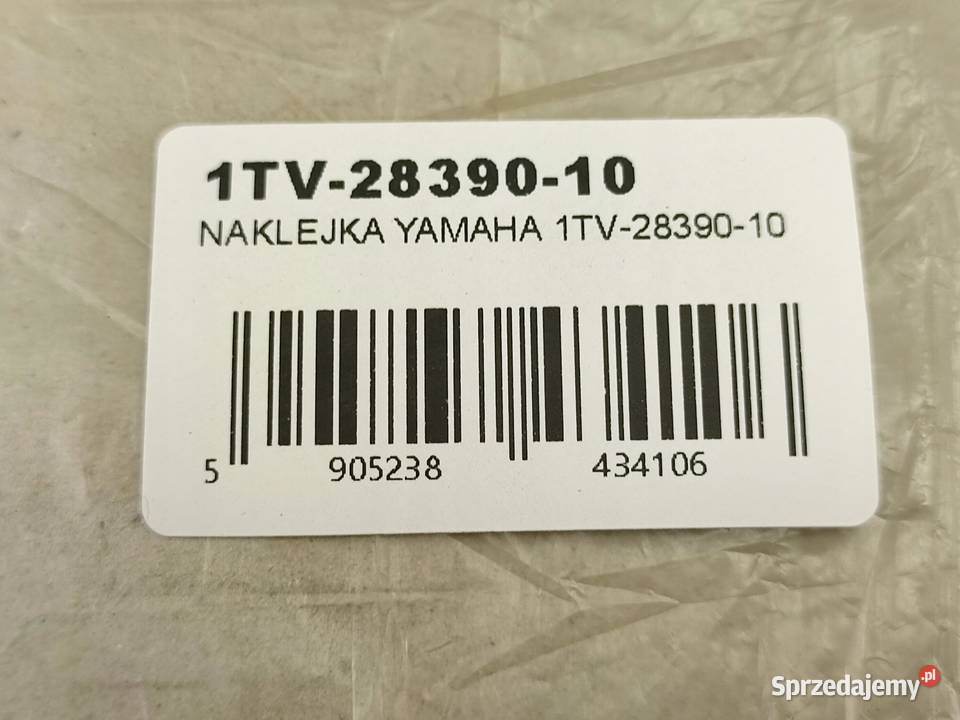 NAKLEJKA 2 NA CZACHĘ OBIE STR YAMAHA FZ750 1986