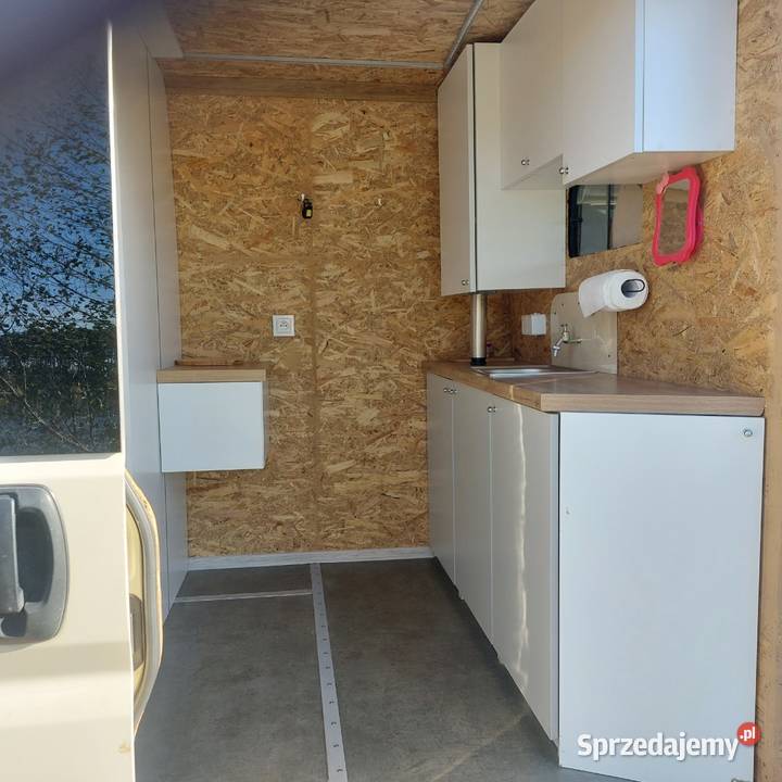 Fiat Ducato z zabudową łóżko tv kuchnia diesel Wronki