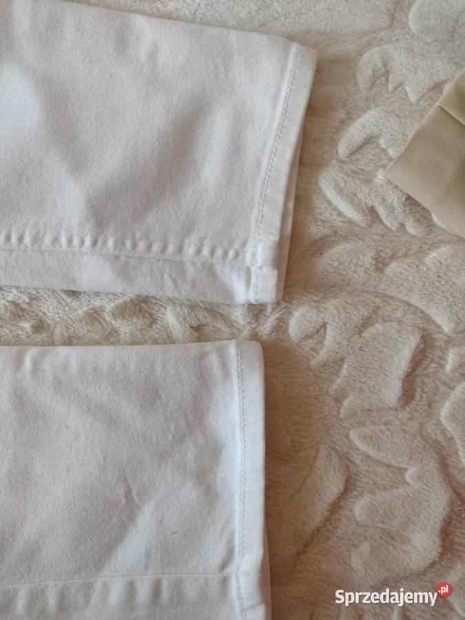 36S 2730 Białe spodnie rurki skinny z Londynu Kraków