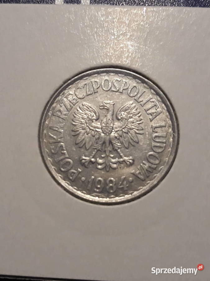 1złoty 1984 r 1 około mennicze Konin